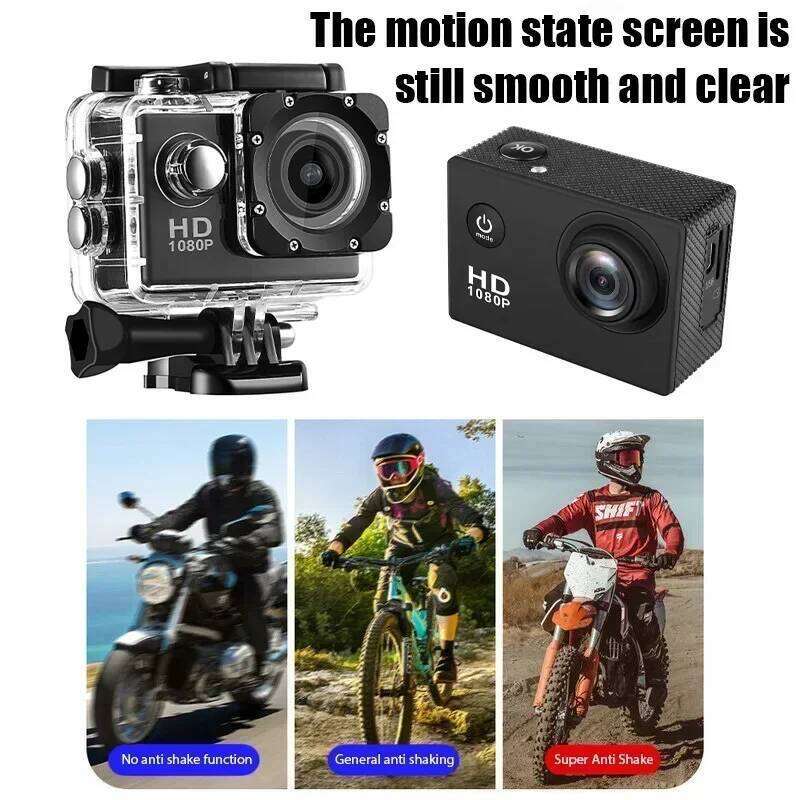 Full HD 1080P Waterproof Camera 2.0 Inch Go Car Pro Mini Sports DV Camcorder With Cam Accessories 26H0330