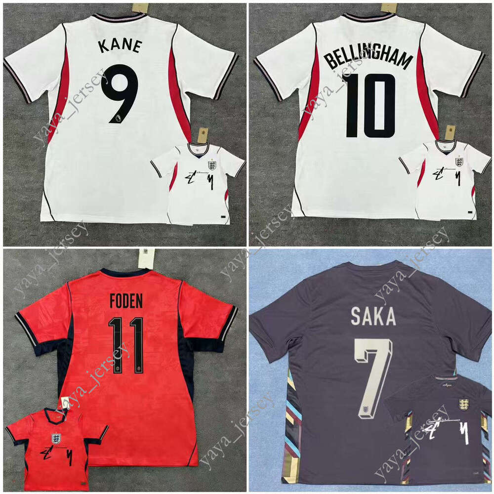 England Kit 26 27 Designer Stu Soccer Jersey England Jersey 2026 England Football Shirt World Cup 2026 Jersey KANE BELLINGHAM FODEN SAKA RICE