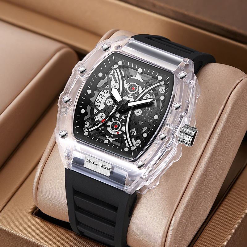 Watches Men Designer Fashion Moissanite Fashionable Retro Casual Shock Diamond High Quality Factory Cycling Reloj Hombre Homme Montre De Luxe