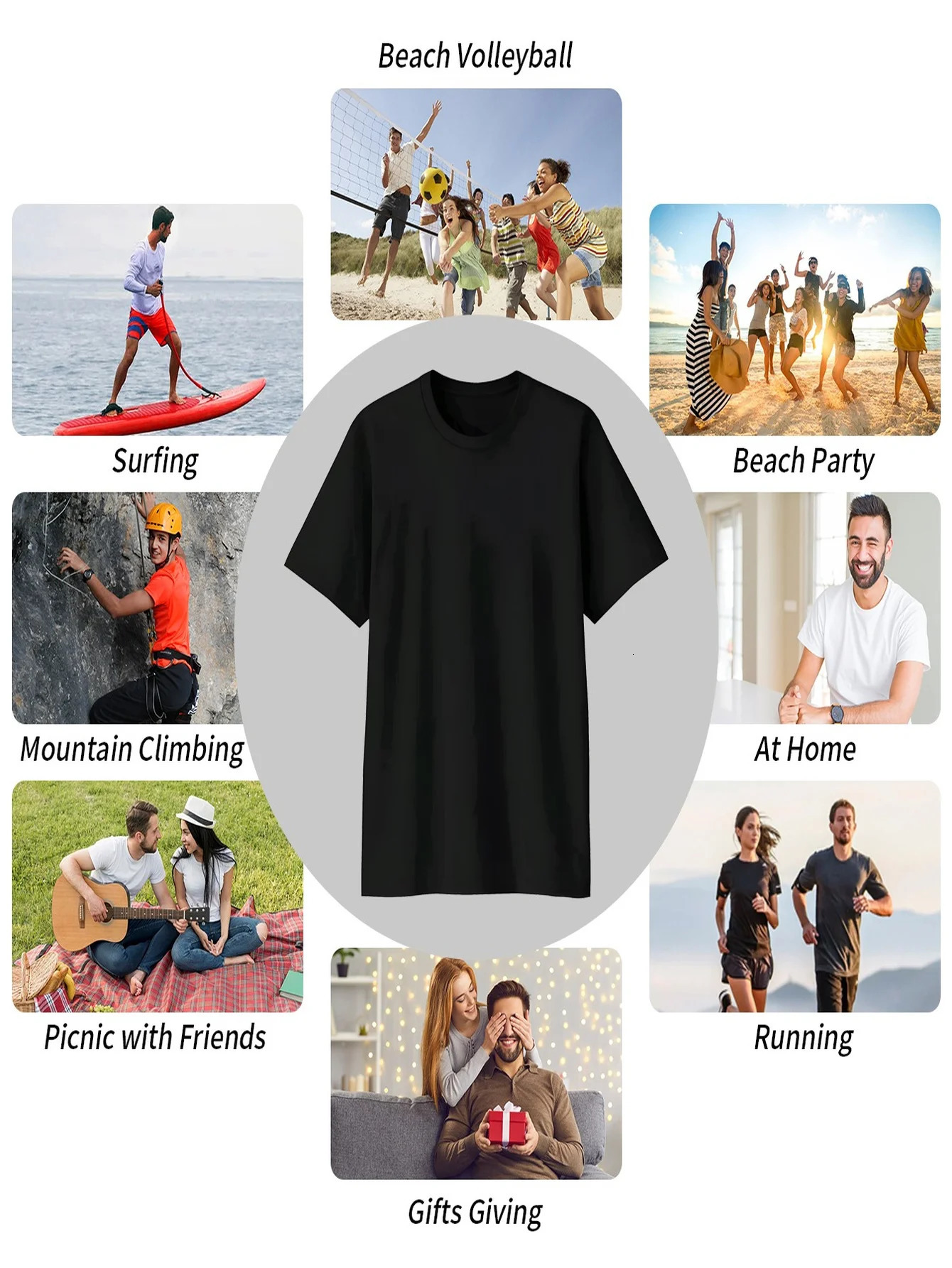Mens 100 Cotton Funny Sarcastic Tee Black Retro Graphic Casual 260312