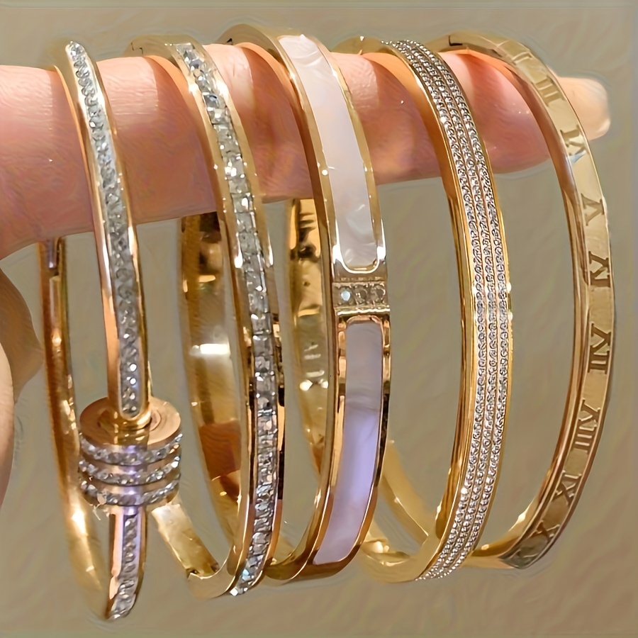 Hot-Selling Luxury Designer Bracelet Elegant Stainless Steel Jewelry Fashion Versatile Bracelet for Women Ideal Gift for Any Occasion