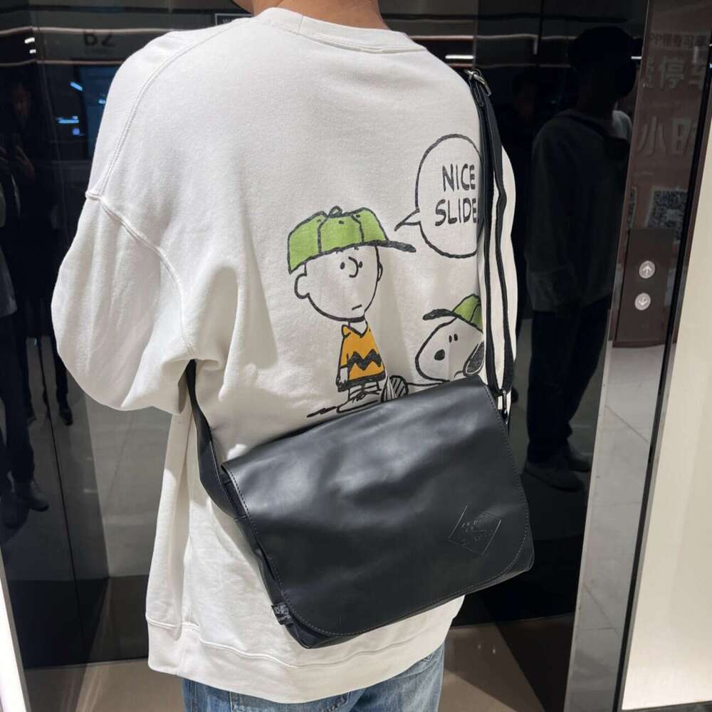 Style Men S Genuine Leather Crossbody Casual Shoulder Bag Youth Commuter Retro Messenger Bag Women High Quality Luxury Bag