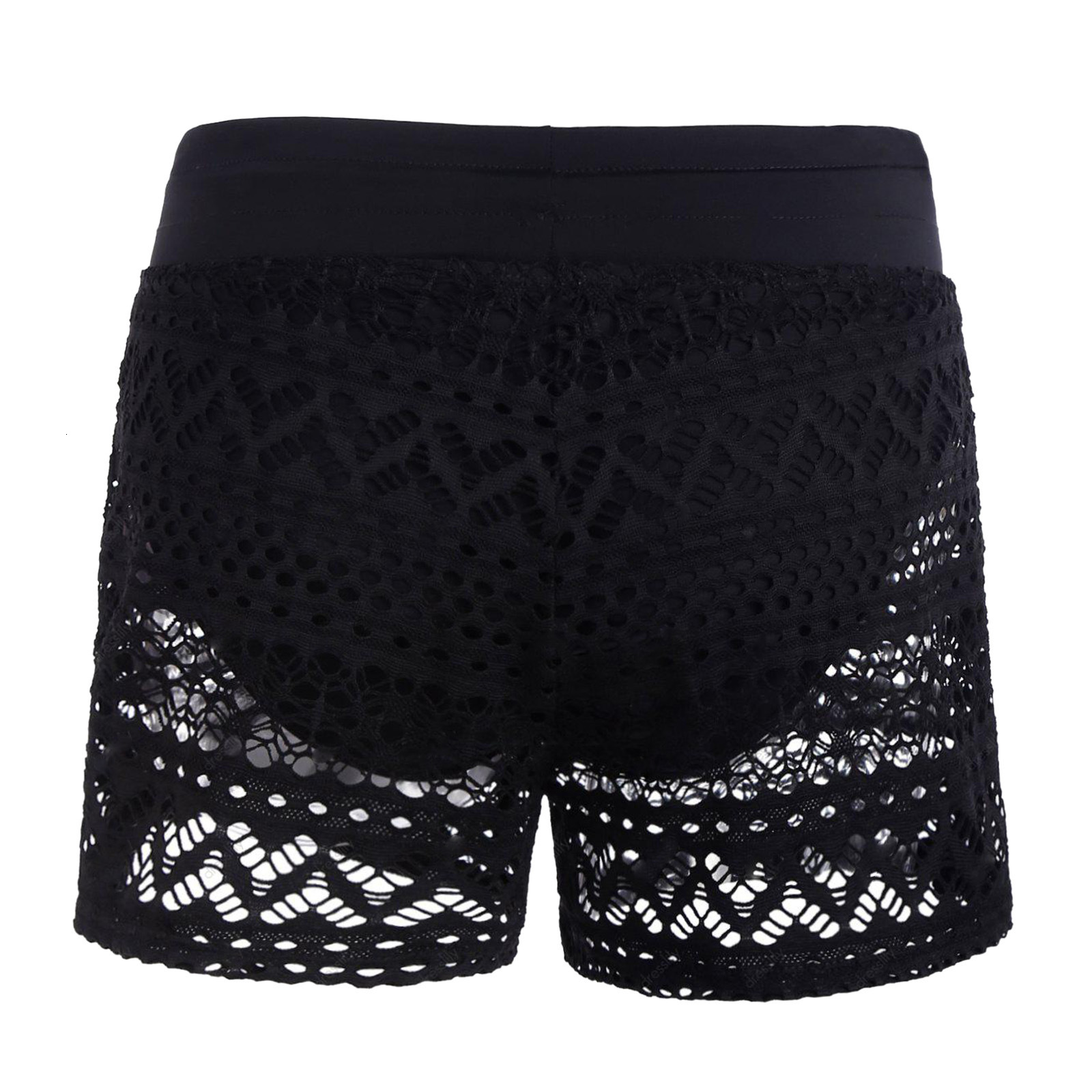 Free Shipping High Value 2026 Lanxi New Women, Unique European and American Style Lace Split Shorts for Women