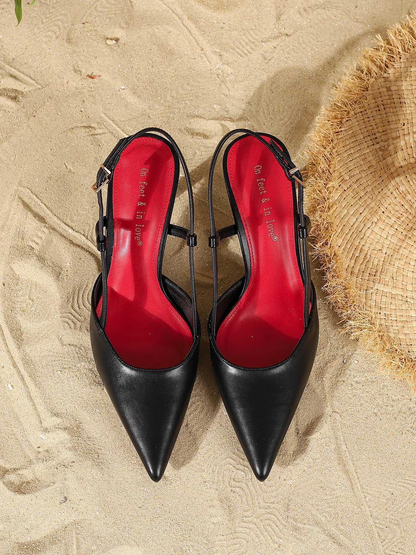 Elegant and stylish pointed-toe high heels for women comfortable and versatile slim heels Z260330