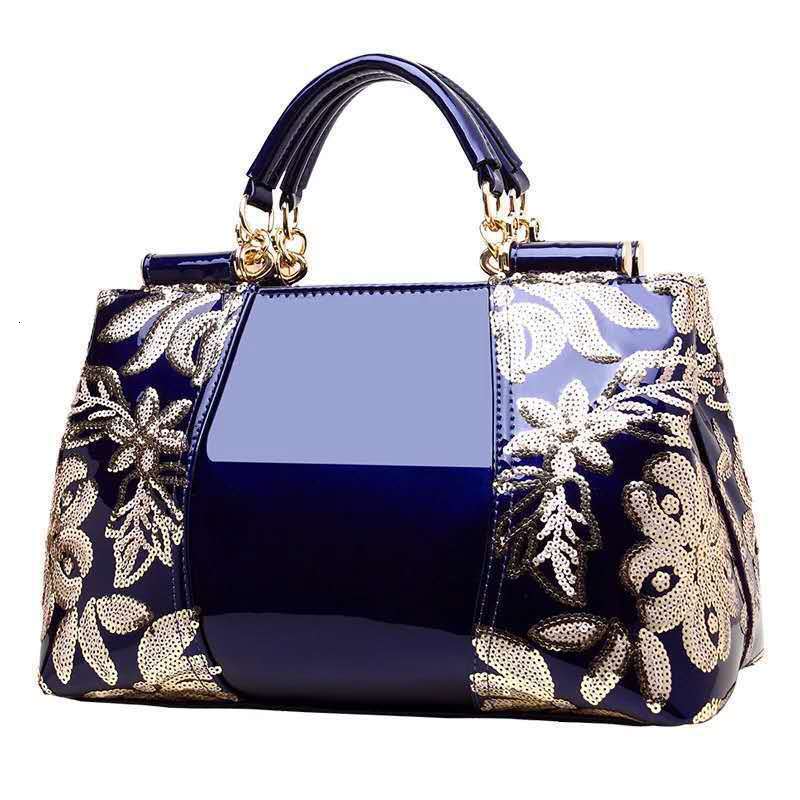 TB BHULAMTE Designer Luxury Women's Handbag 2026 New Fashion Patent Leather European And American Shiny Leather Elegant Handbag Single Shoulder C