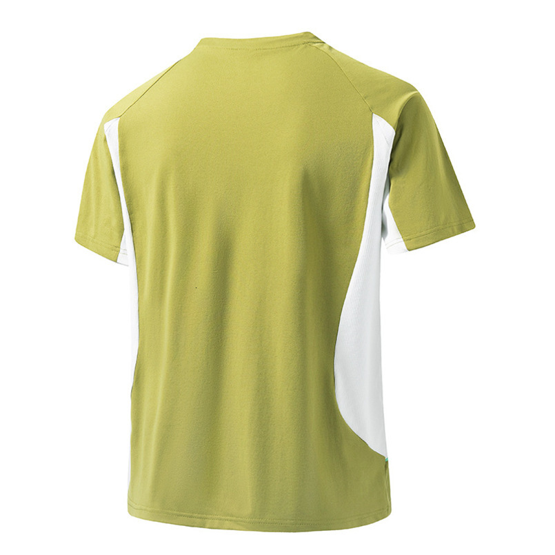 American retro style trendy short-sleeve T-shirt for men, new summer model, versatile, loose, casual, niche half-sleeve top with contrasting colors