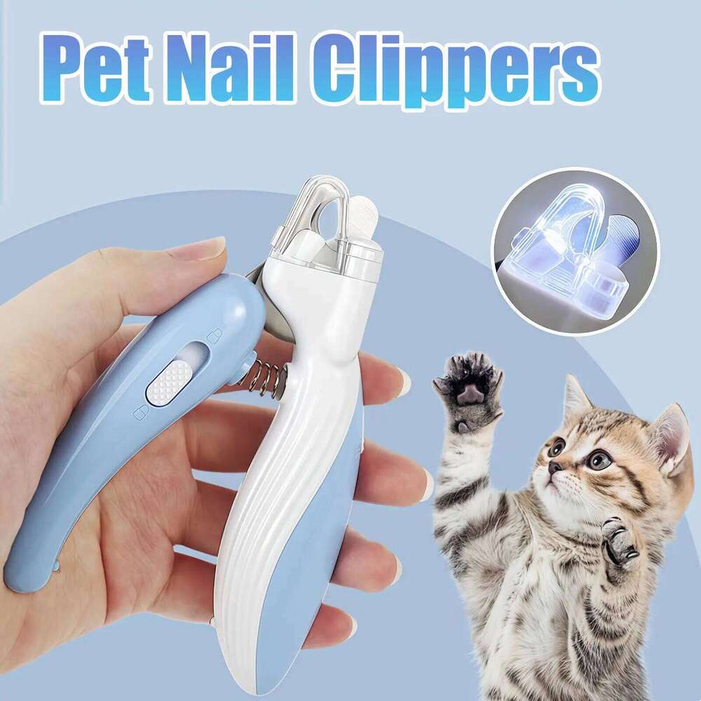 Professional Clippers with Led Light Claw Grooming Scissors for Dogs Cats Small Animals Paw Nail Trimmer Pet Supply