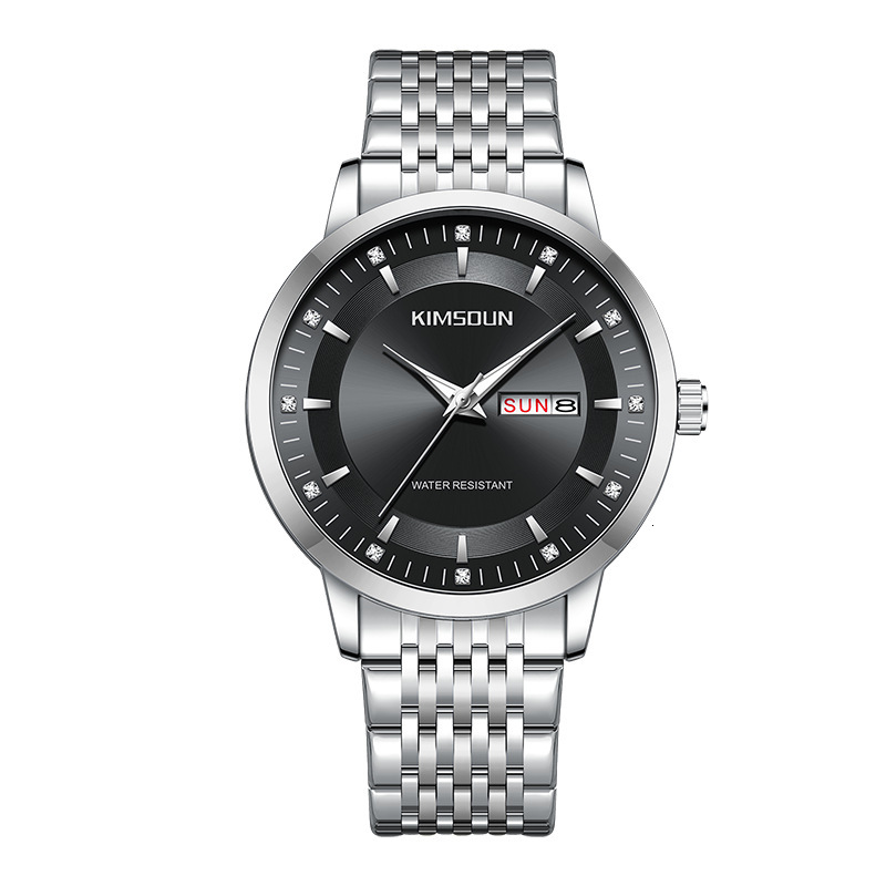 Watches Men Designer Chic Fashionable Moissanite Stainless Steel Watch Band Sports Horloge Running Swimming Reloj Hombre Homme Montre De Luxe