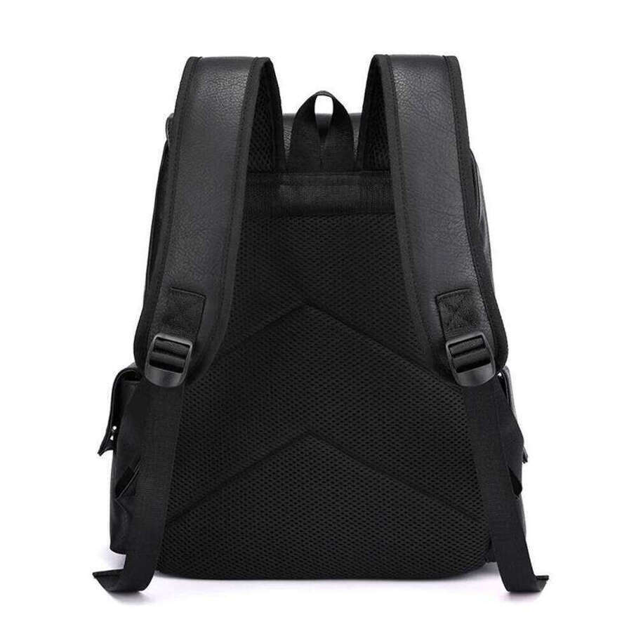TAURUSCIAGA 2025 Men Backpack PU Leather Bagpack Large Laptop Backpacks Male Mochilas Black Schoolbag For Teenagers Boys Brown Sac A Dos