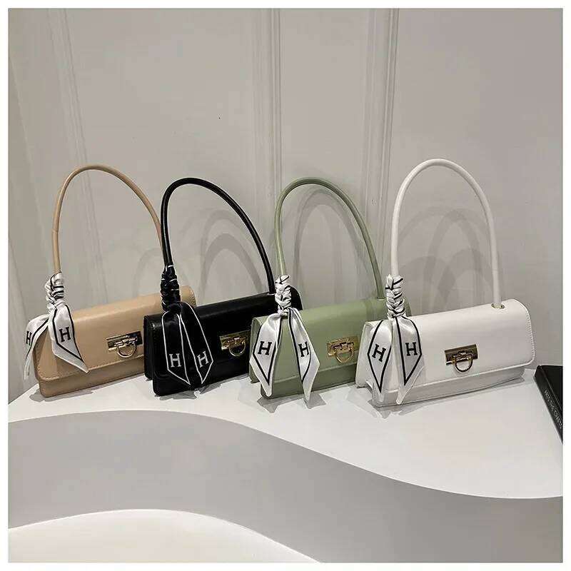 Chic Spring Hot Sale Of The Season Women S Single Shoulder Luxury Ribbon Butterfly Knot Small Square Bag Soft PU Leather Neu Liksusie