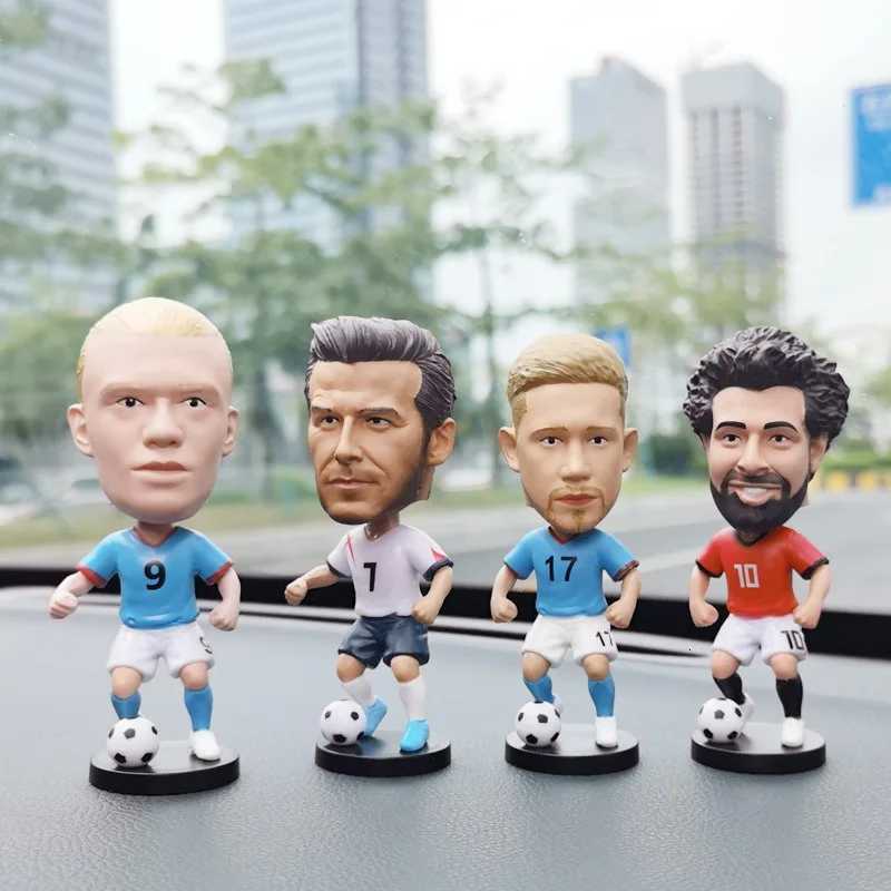 Football star doll car ornament gives boys gifts C Ronaldo star week character Neymar shaking his head doll birthday giftT260330