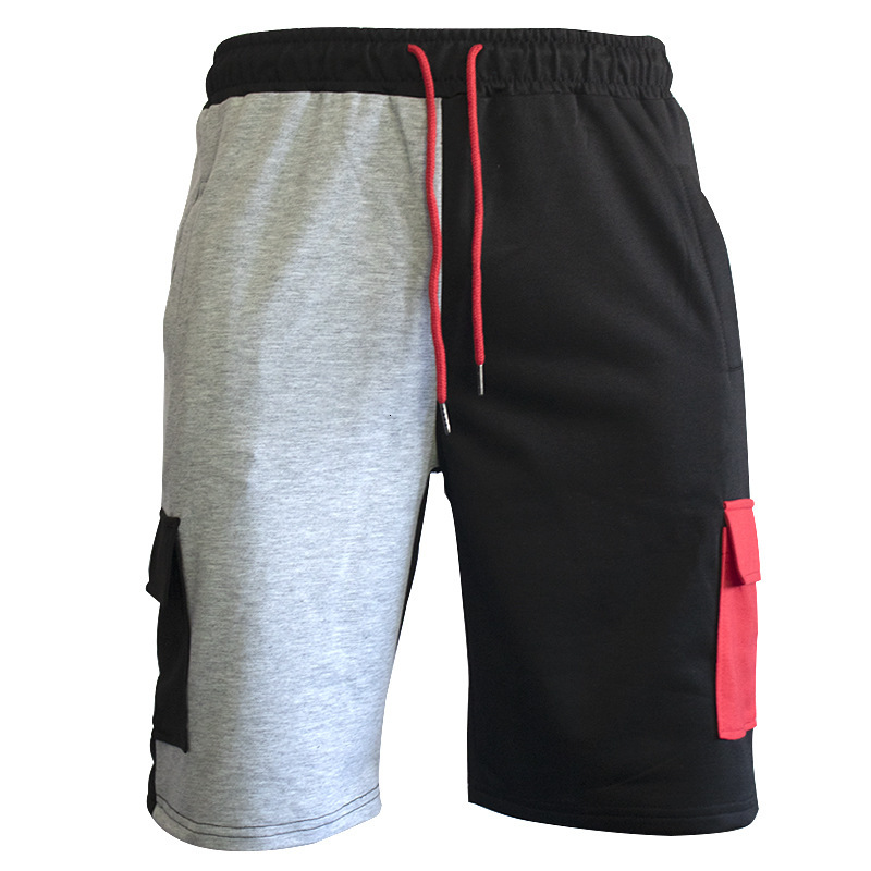 Men's casual mid-length shorts for outdoor wear, slightly stretchy, basketball summer shorts, American-style sports shorts, versatile, loose fit 