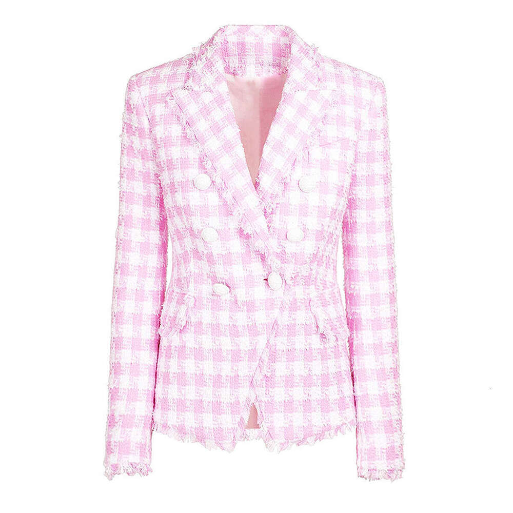 Spring and Autumn New Designer Fashion Women's Classic Brand e22 Same Style Women's Wool Jacket 2026