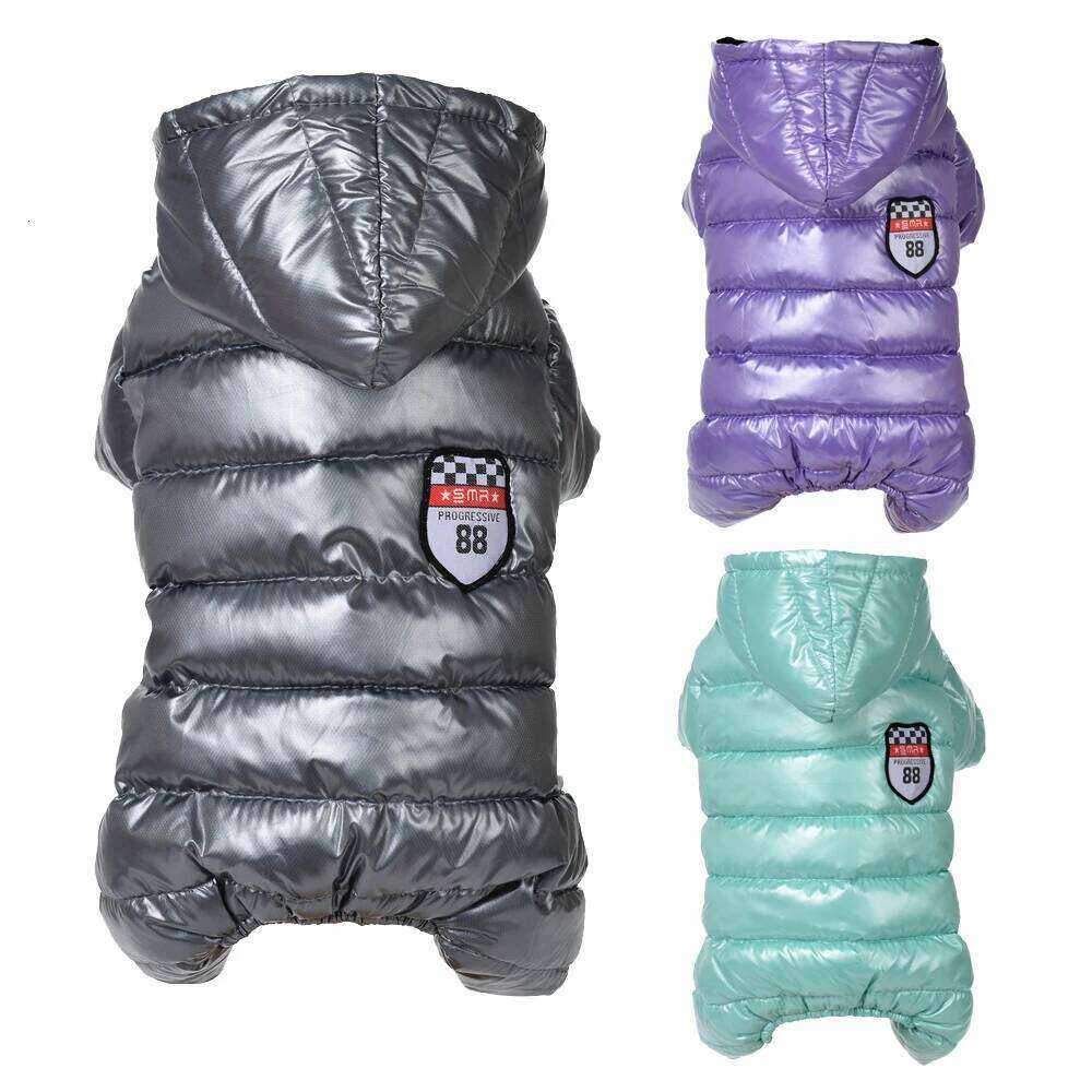 Waterproof Clothes Pet Jacket Coat For Small Medium Dog Winter Windproof Puppy Hooded Clothing Chihuahua Pug Jumpsuit