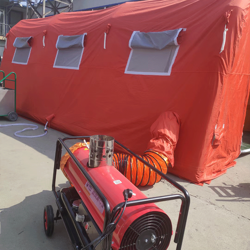 Emergency Response Equipment: Durable, Waterproof Decon Tent with Rapid Deployment Design