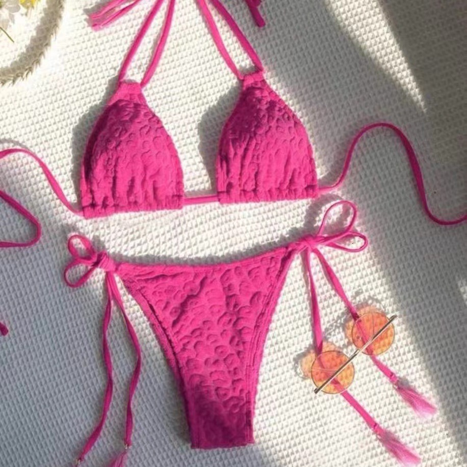 2026 European and American New Style Sexy Two-Piece Swimsuit Women with Straps, Bikini Swimwear