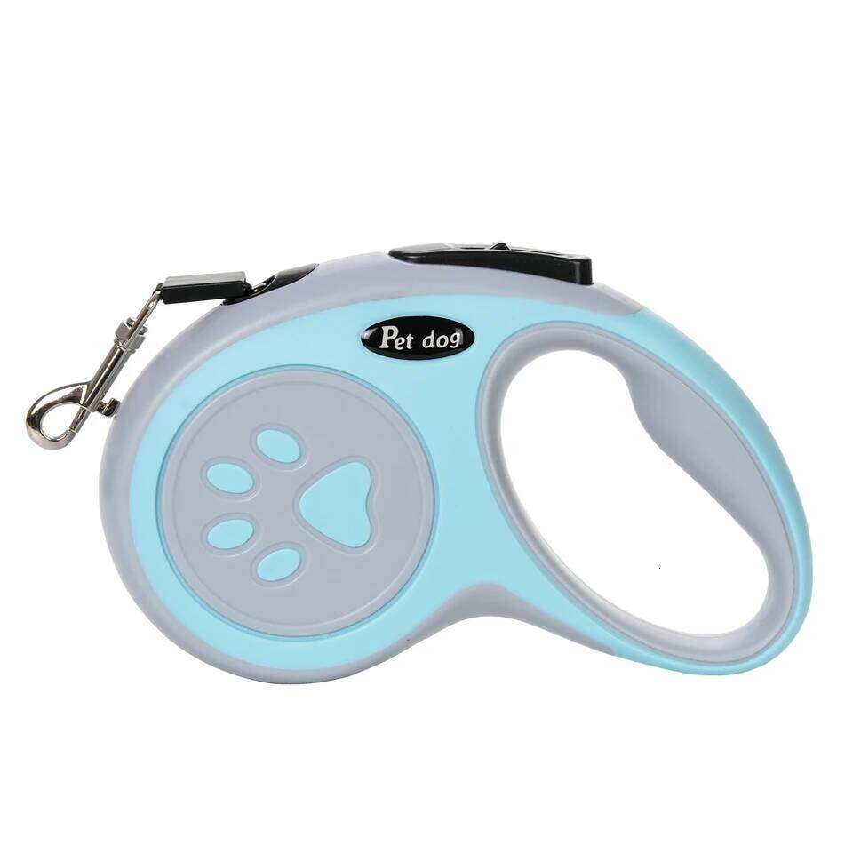 3m 5m Nylon Pet Dog Leash Automatic Retractable Extending Rope Puppy Walking Running Traction Roulette For Small Big Dogs Cats