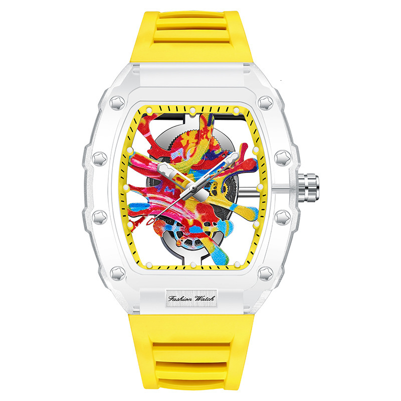 Watches Men Designer Fashionable Sporty Casual Shock Diamond Luxury Luxury Daily Wear Cycling Reloj Hombre Homme Montre De Luxe