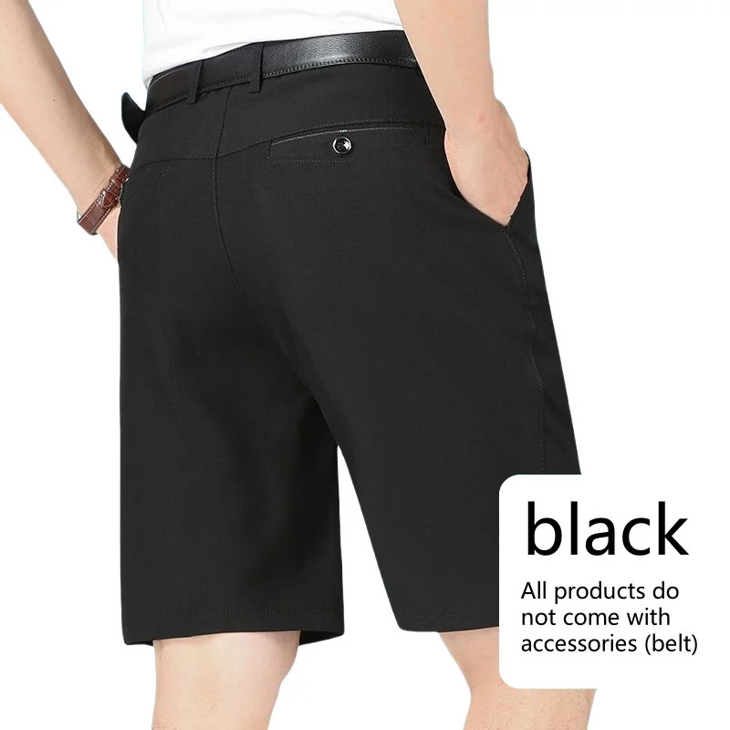 Men Golf Shorts Thin Straight-leg Five-pants Solid Refreshing Breathable Trousers Comfortable Casual Sportswear Summer 260327