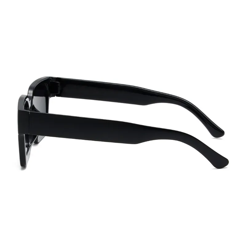 Box Simple European and American Sunglasses Modern Trendy Large Frame Propionic Acid Insert Sunglasses Women's Cross border New UV Protection