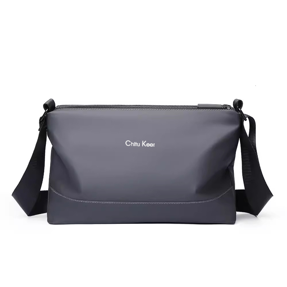 New Fashion Trend Single Shoulder Simple Versatile Casual Crossbody Bag Men's Portable Niche Waterproof Backpack