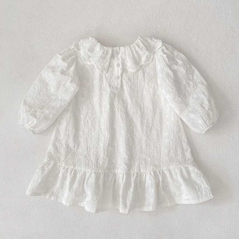 Autumn Baby Girl Dress European American Style Clothes Kids Princess Dresses Spring Long Sleeved Cotton 2-6Yrs Girl Party DressT260330