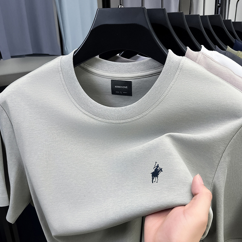 Designer T-shirt Summer Short-sleeved Clothing Men's Short-sleeved High-quality Casual Embroidered Shirt Luxurious Fashionable Outdoor Sports