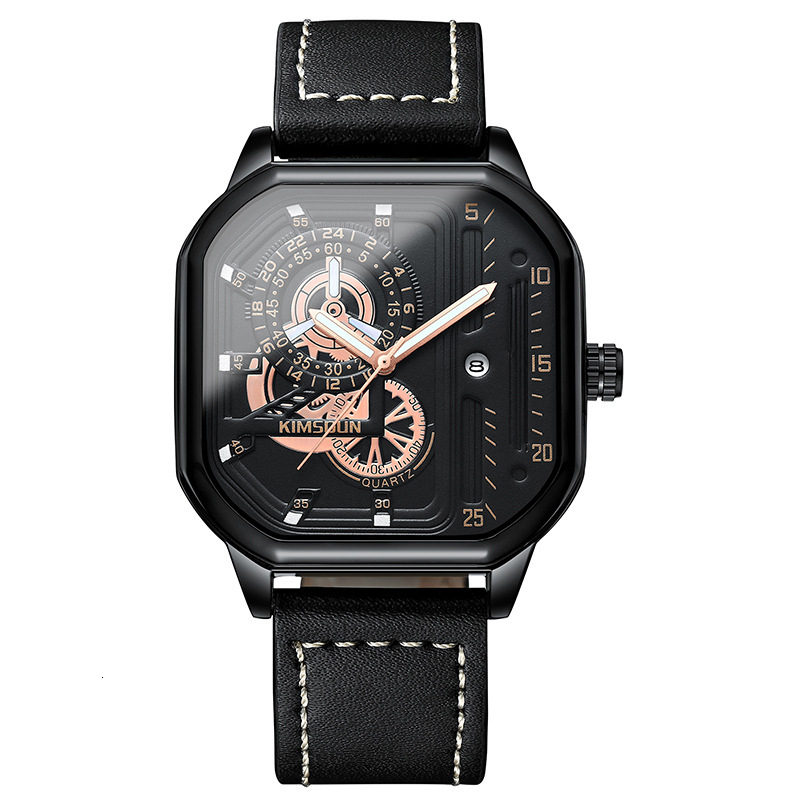 Watches Men Designer Chic Diamond Quartz Fashion Wristwatch Waterproof Cycling Running Reloj Hombre Homme Montre De Luxe