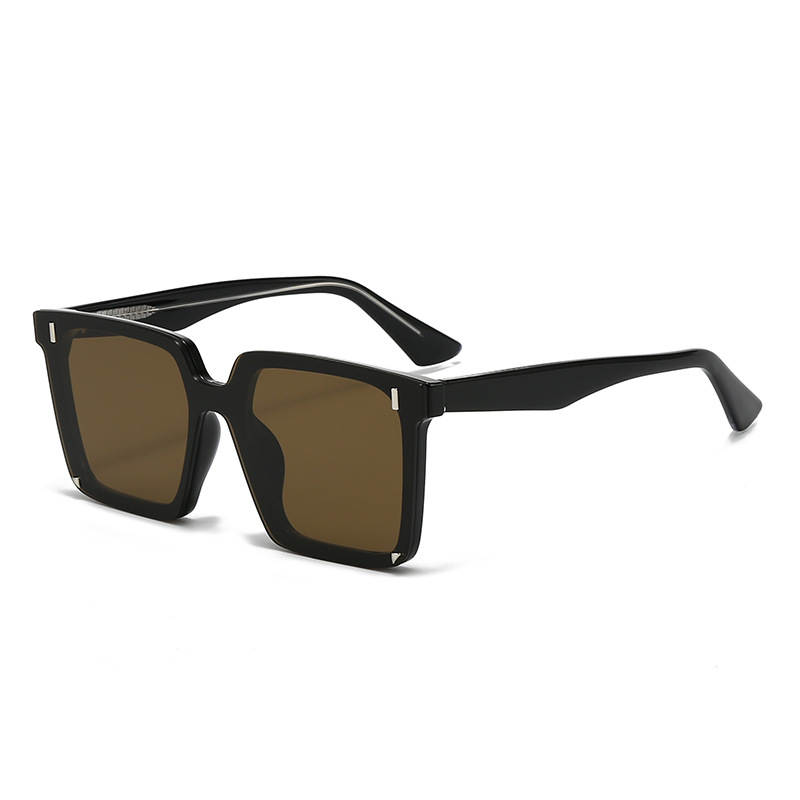 Sunglasses Square Rice Nails Nylon Sunglasses Street Photography Trendy Korean Version Sunglasses