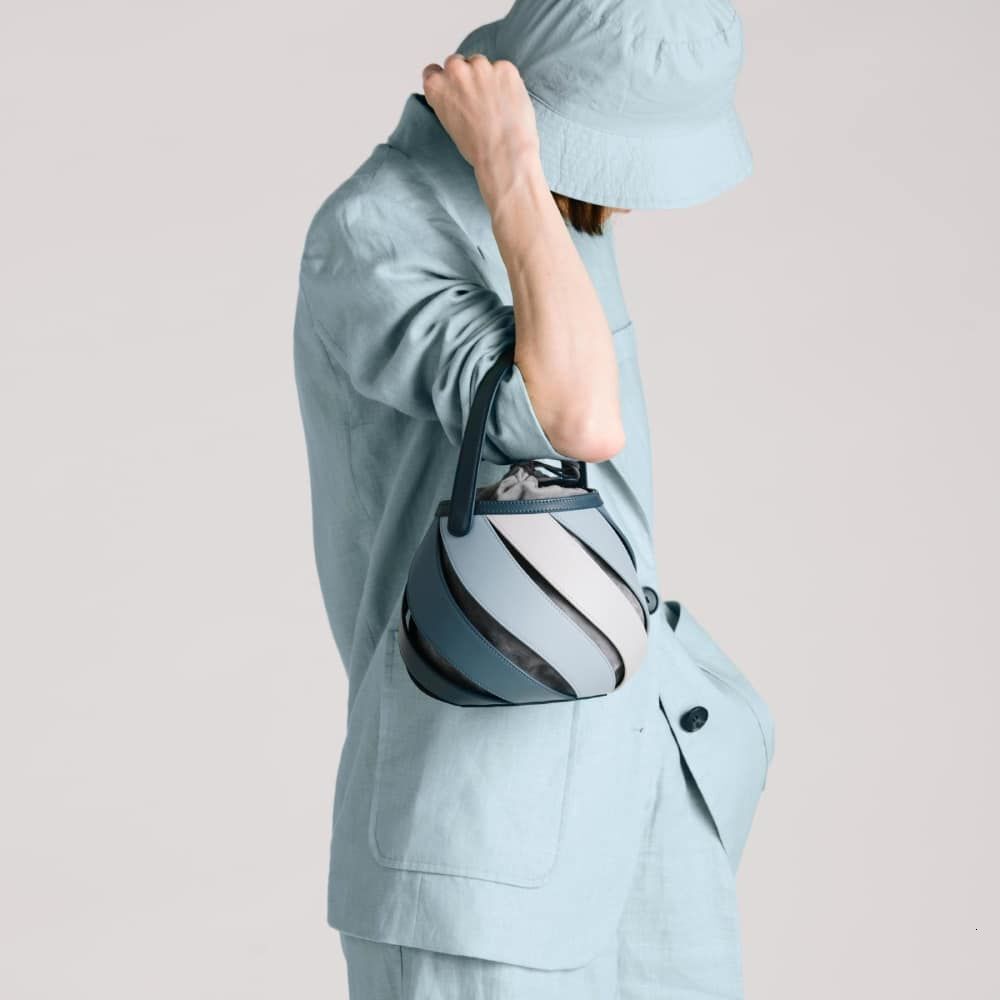 2026 new cylindrical color block handbag crossbody bag handbag cross-border shoulder bag designer bag