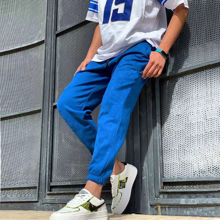 Cross-border foreign trade men's casual pants, slim-fit baggy pants, 2021 spring and autumn casual pants, men's sports pants, stretchy and c