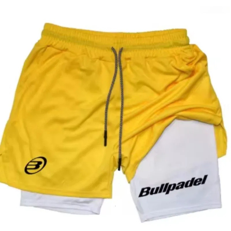 Men's Shorts Padel Sports Breathable Tennis Quick Drying Badminton Pants Outdoor Running Sportswear Summer