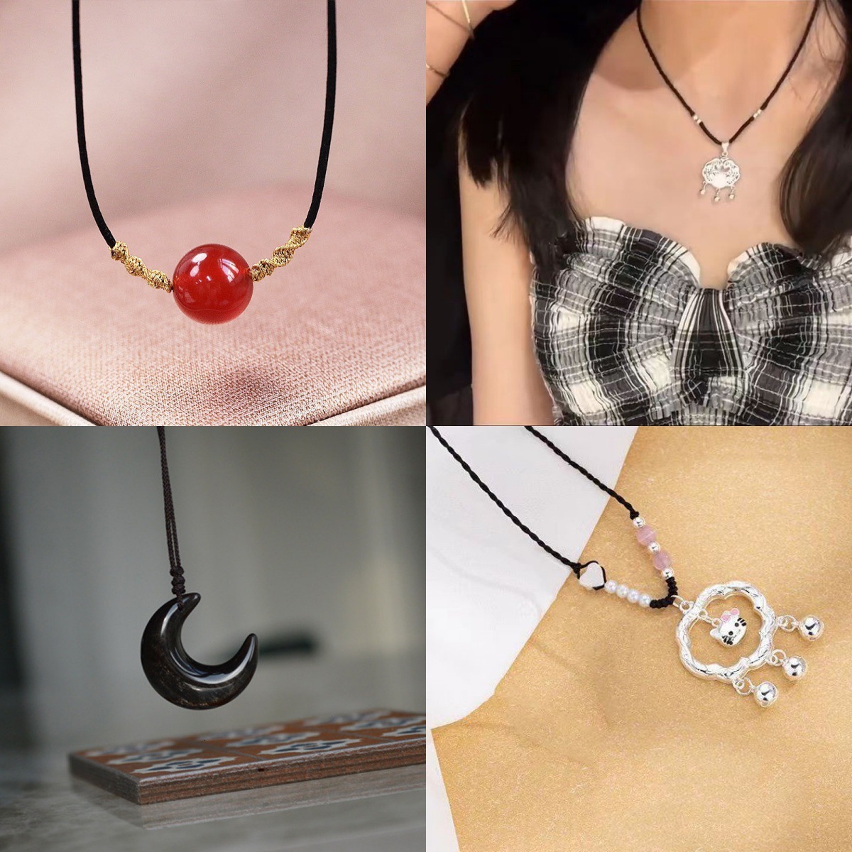 Designer luxury Rope Series Necklace for Men and Women, Niche High-End Light Luxury Design, Collarbone Chain, Ins Style, Student Best Friend Trend