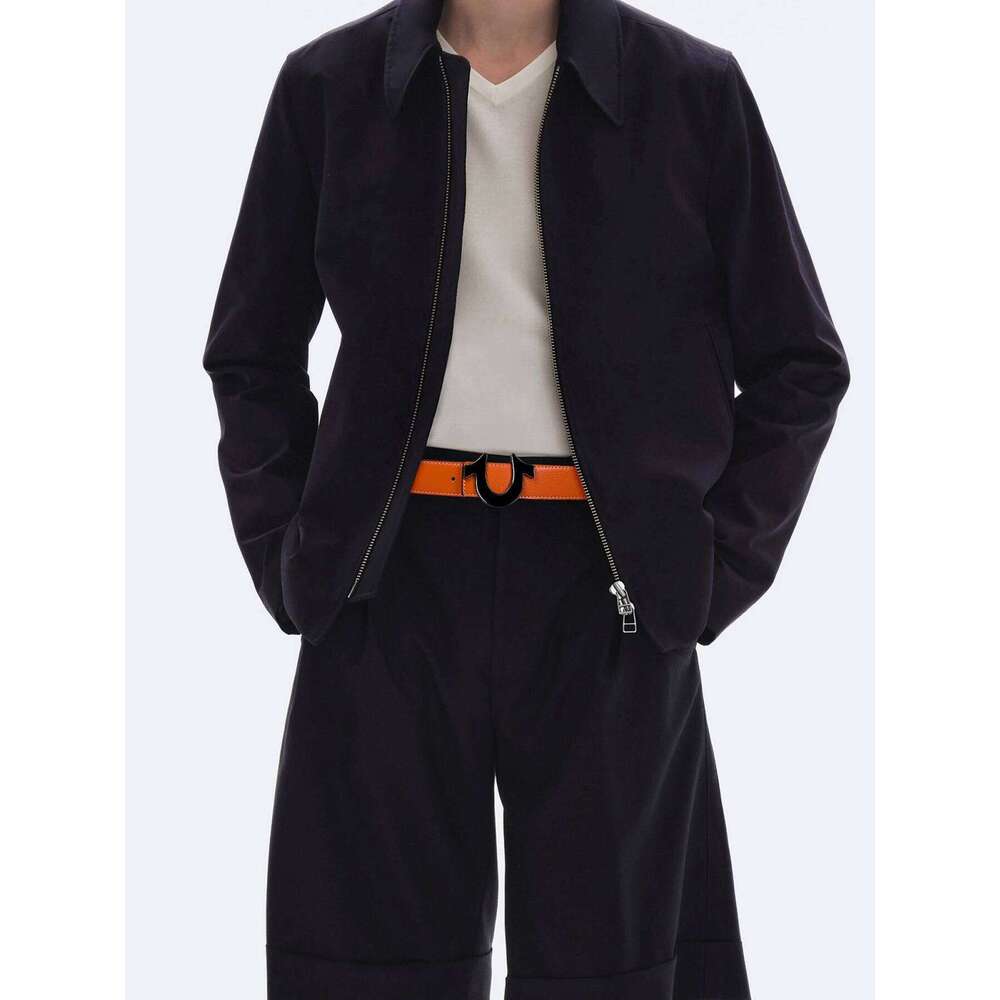 Internet Celebrity's New Style Men's Light Luxury Belt, Trendy Jeans, Trousers, Casual Pants, Versatile Pants Belt Chunjinqiuli