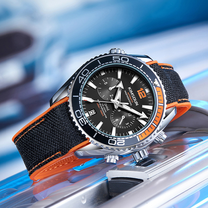 Watches Men Designer Fashionable Modern Moissanite High Quality Factory Quartz Minimalist Swimming Diving Reloj Hombre Homme Montre De Luxe