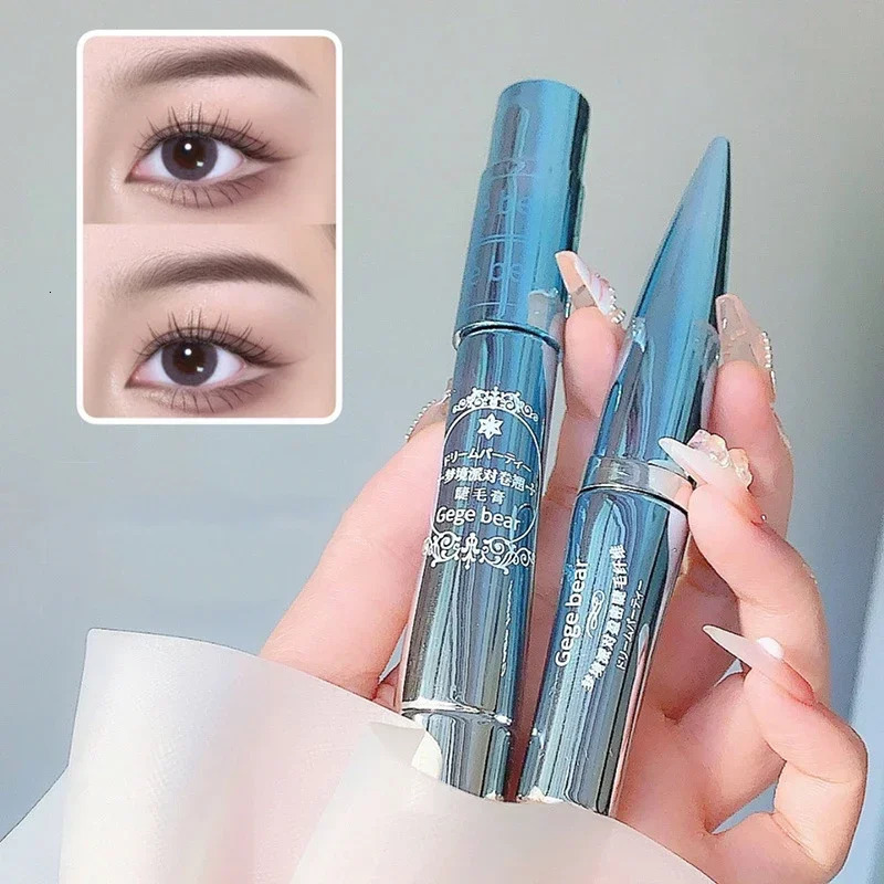 Silk Fiber Lash Mascara Waterproof Long Lasting Eyelashes Lengthening Curling Black Eyelash Makeup Cosmetic 260316