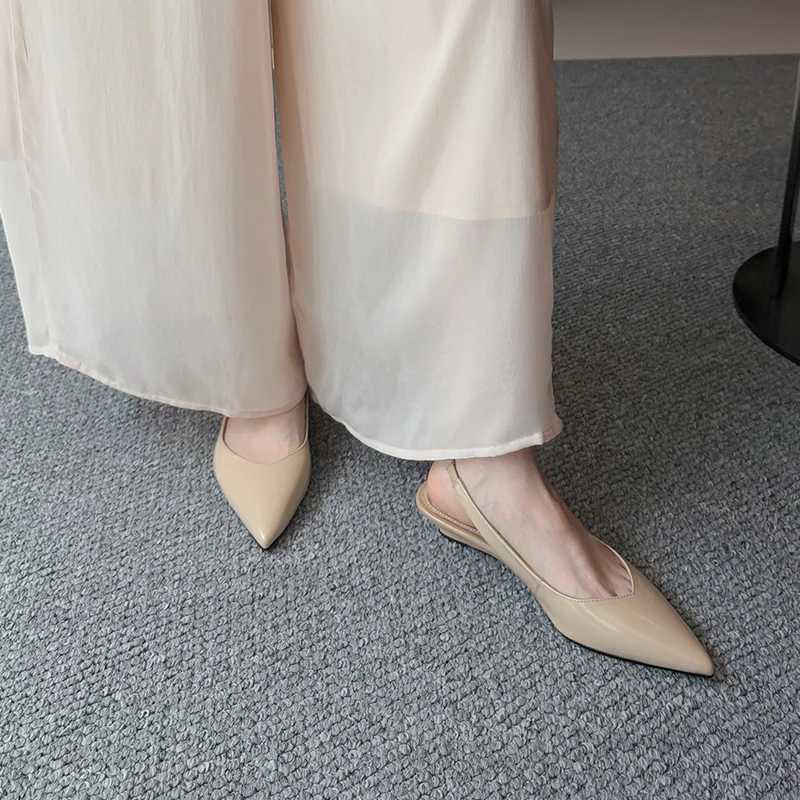 Luxury Summer Cover Toe Slip On Women Sandals Fashion Shallow Ladies Casual Wedges Low Heel Singbacks Sandalias Z260330