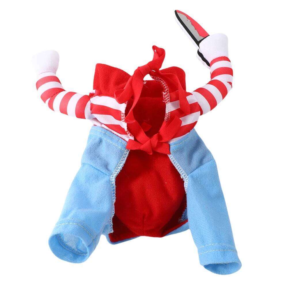 Pet Dog Cosplay Costumes Fashion Halloween Party Dressed Up Puppy Print Clothes for Small Medium Dogs Cats Chihuahua Pug Outfits