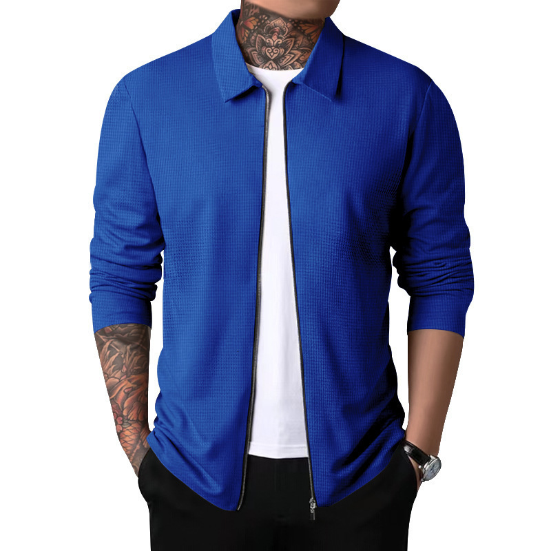 Contemporary Youth Style: Fall/Winter Ready Turn-Up Collared Sweater Coat