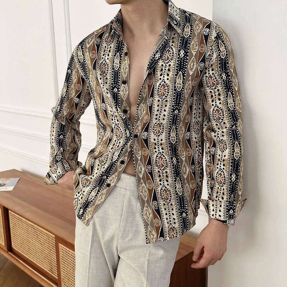 Unisex Spring Summer Floral Print Long Sleeve Shirt Casual Loose Fit Sun Protection Breathable Versatile