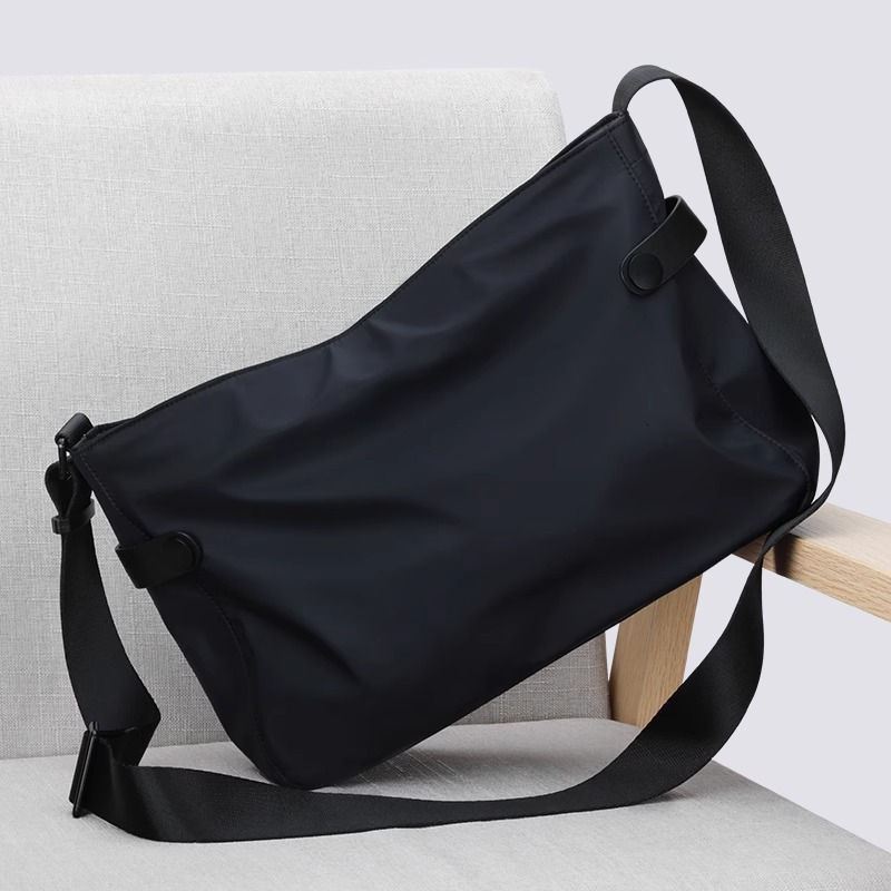 Minimalist Single Shoulder for Men, Small Backpack, Korean Style Crossbody Bag, Men's Casual Large Capacity Messenger Bag