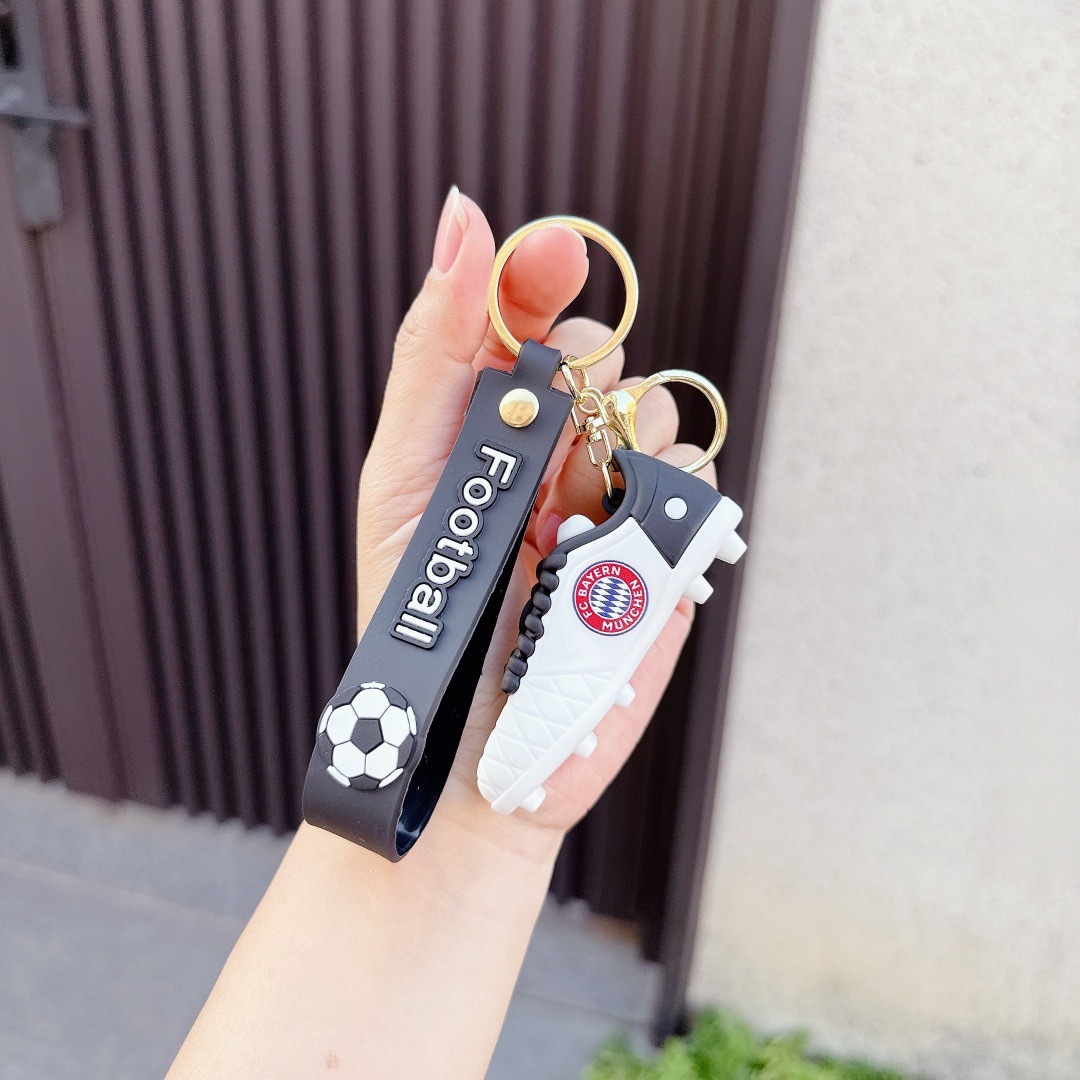 2026 New World Cup Soccer Boot Keychain, Sports Shoe Pendant for Backpack & Car Keys, Boys Fans Small Gift Accessory