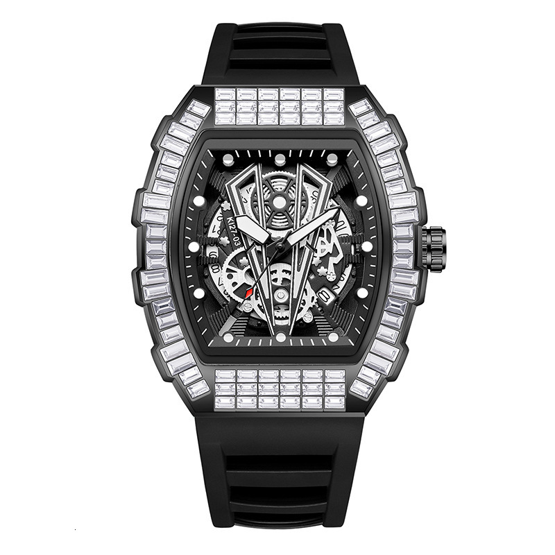 Watches Men Designer Sporty Horloge Fashion Luxury Wristwatch Moissanite Casual Shock Sports Reloj Hombre Homme Montre De Luxe