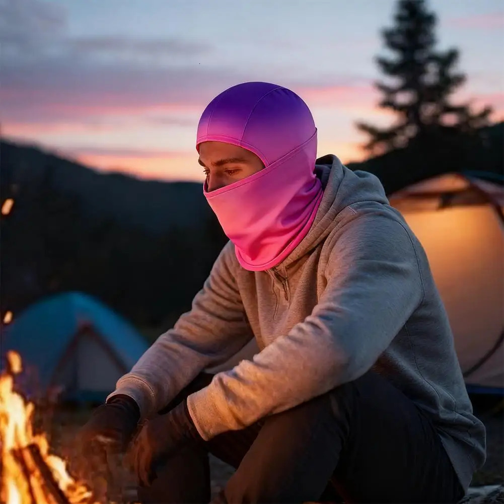 Heat Reactive Balaclava Unisex Temperature Sensitive Color Change Ski Mask Full Head Wrap Motorcycle For Hiking Cycling 260327 - view 4