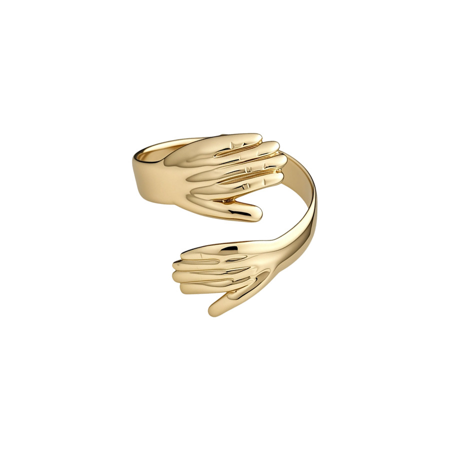 European and American metal geometric open bangles, niche design, trendy fashion bracelets, light luxury high-end jewelry wholesale - view 9