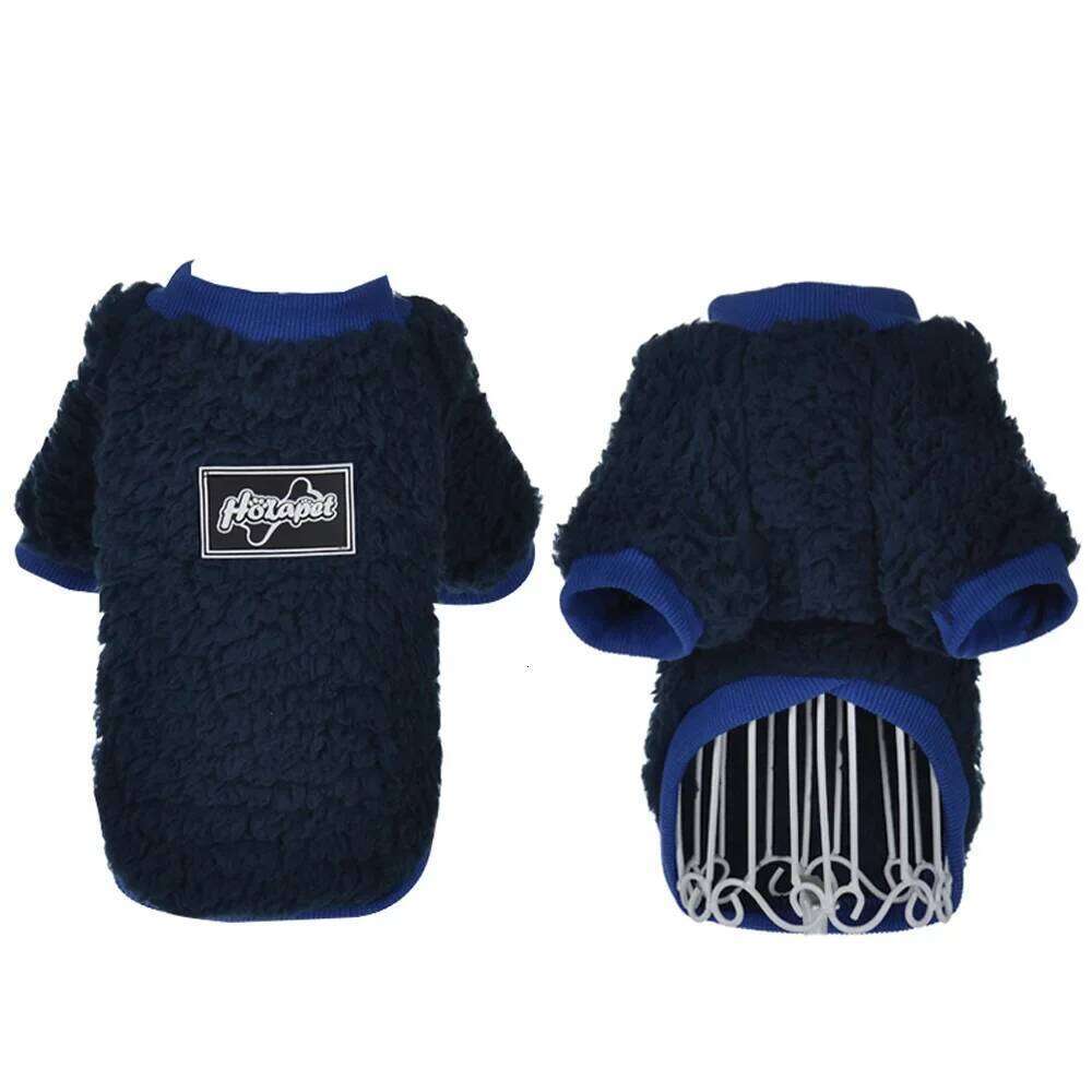 Pet Clothes Winter Warm Fleece Dog Jacket Coat For Small Medium Dogs Cats Windproof Puppy Clothing French Bulldog Costume
