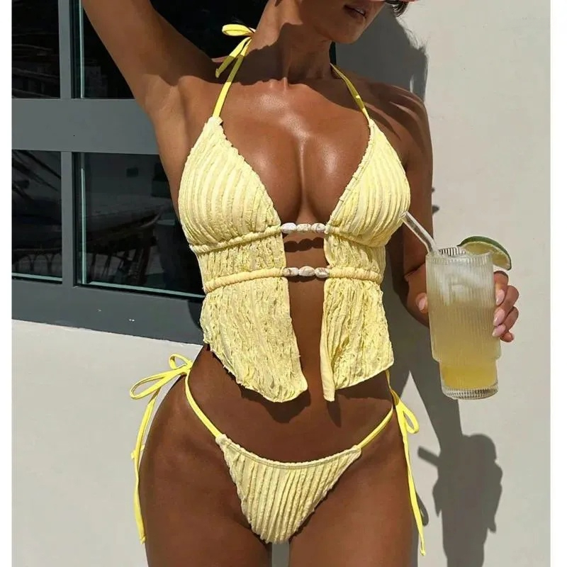 Women's Swimwear Sexy Bikinis 2026 Female Swimsuit For Swimming Wear Bathing Suits Brazilian Bikini Set Beachwear Pool Bather