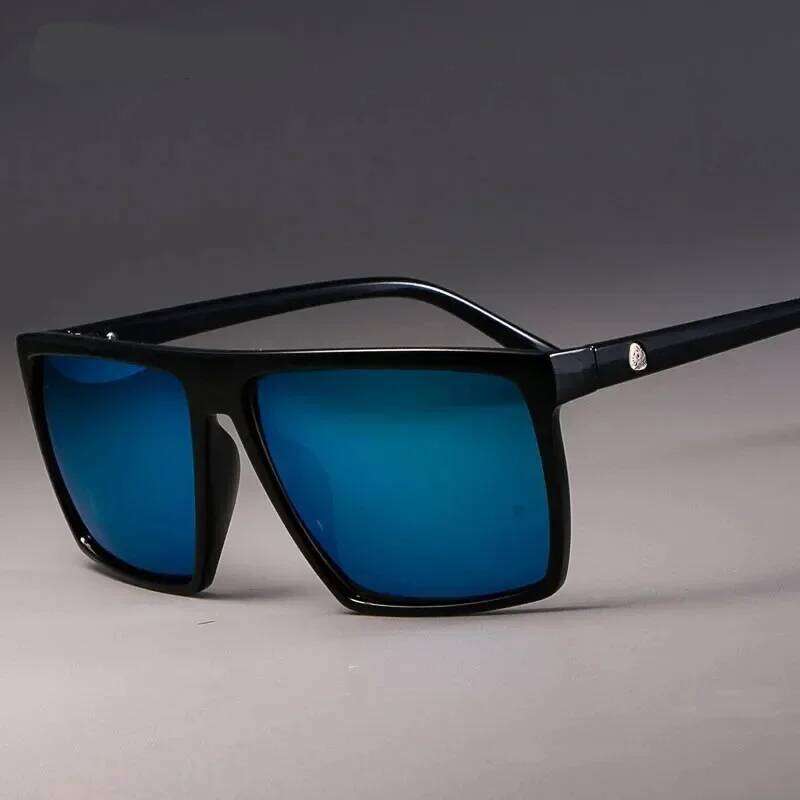Women Spectacle Big Frame High Quality SunGlasses Vintage Designer Sun Glasses Men's Sunglasses Square Gafas De Sol 26Y0330