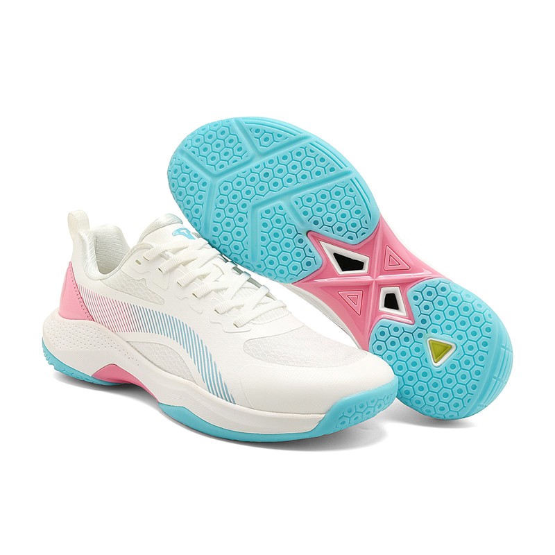 TREEPERI Casual badminton shoes, women's non-slip shock-absorbing breathable competition training shoes, professional sports shoes, men's ve