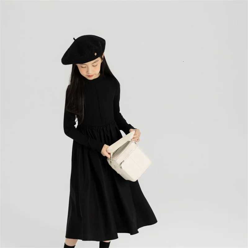 Girls Autumn Dress Princess Birthday Wedding Party Gown New Childrens Fashion Long Vestidos Kids Sweet Spring Clothing 3-10YT260330